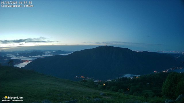 time-lapse frame, Germagno Alpe Quaggione Monte Zucaro webcam