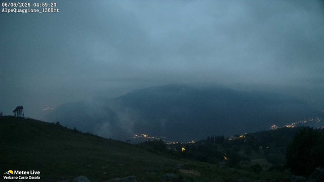 time-lapse frame, Germagno Alpe Quaggione Monte Zucaro webcam