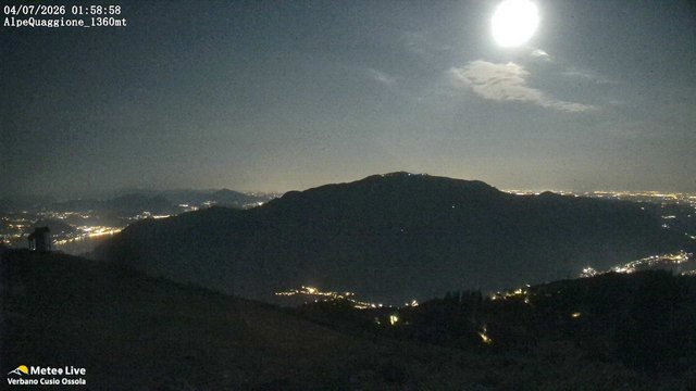 time-lapse frame, Germagno Alpe Quaggione Monte Zucaro webcam