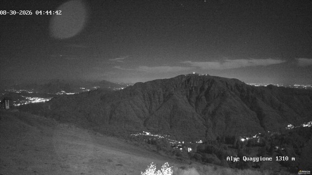 time-lapse frame, Germagno Alpe Quaggione Monte Zucaro webcam