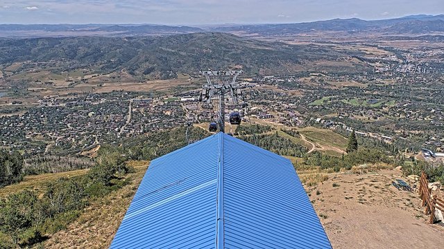 view from Steamboat Thunderhead on 2026-08-21