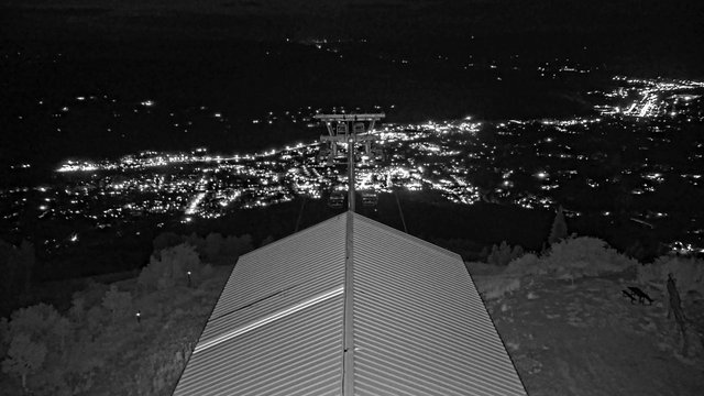 time-lapse frame, Steamboat Thunderhead webcam