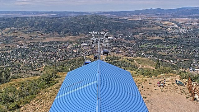 view from Steamboat Thunderhead on 2026-08-22