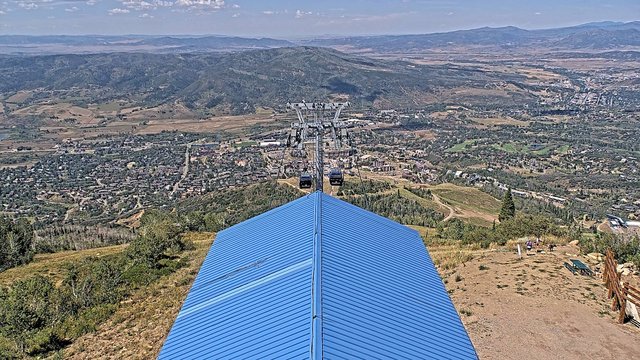 view from Steamboat Thunderhead on 2026-08-23