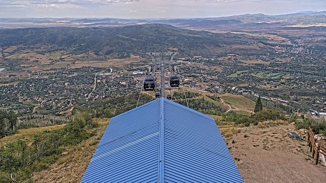 view from Steamboat Thunderhead on 2026-08-28