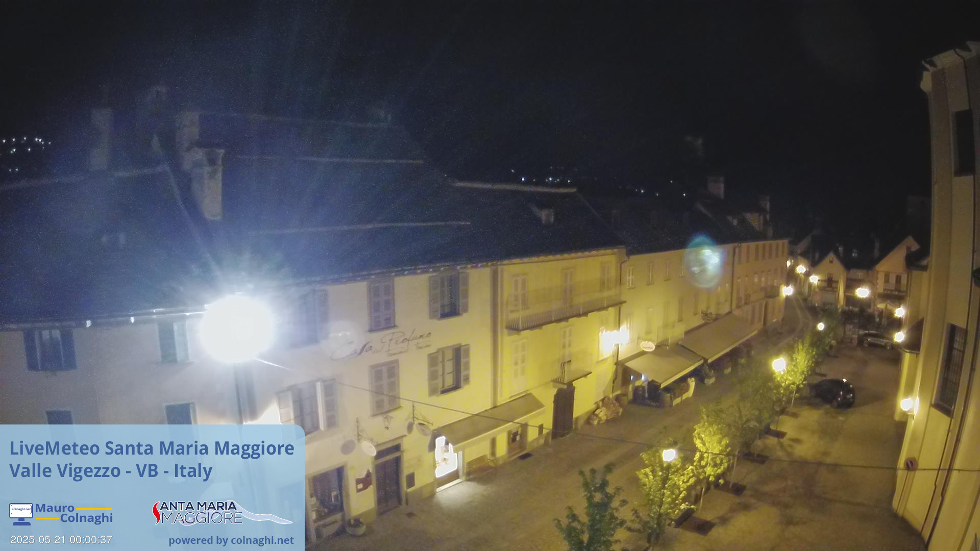 time-lapse frame, Santa Maria webcam