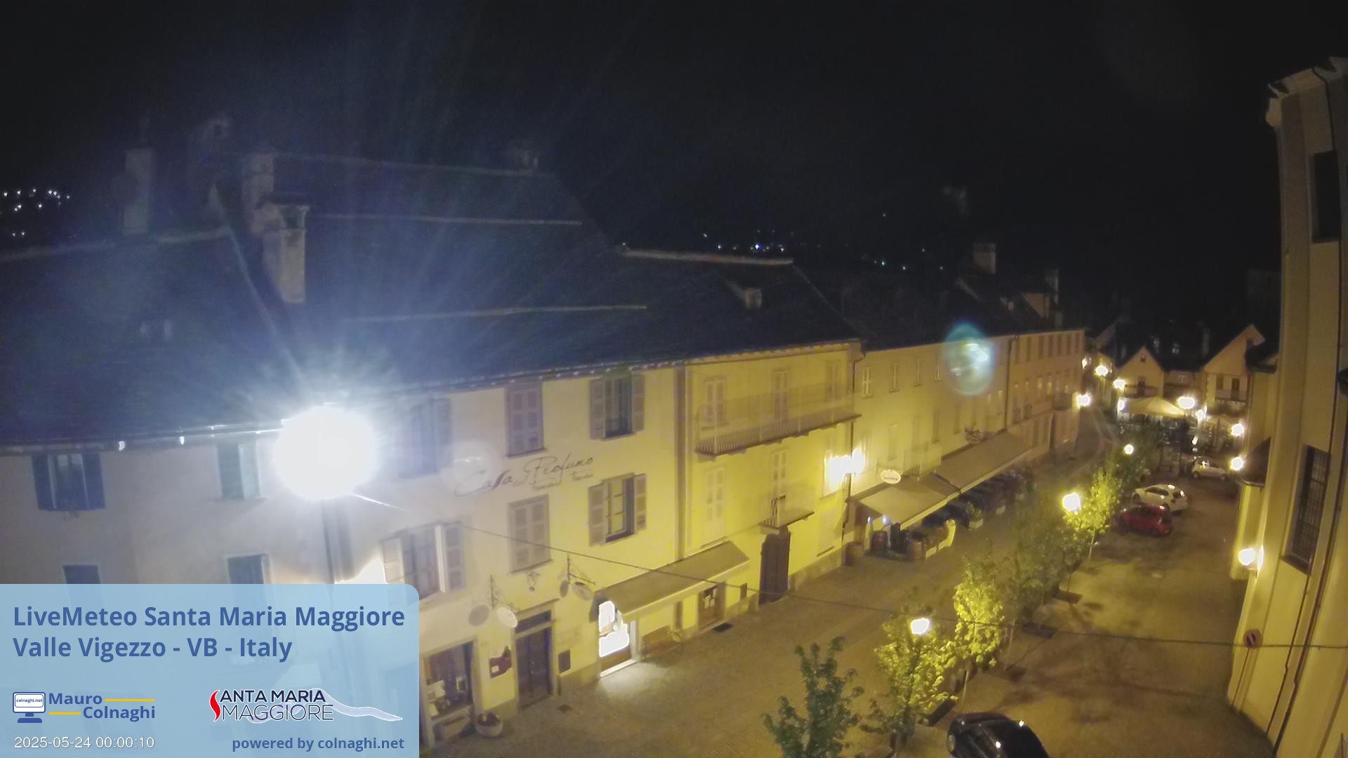 time-lapse frame, Santa Maria webcam