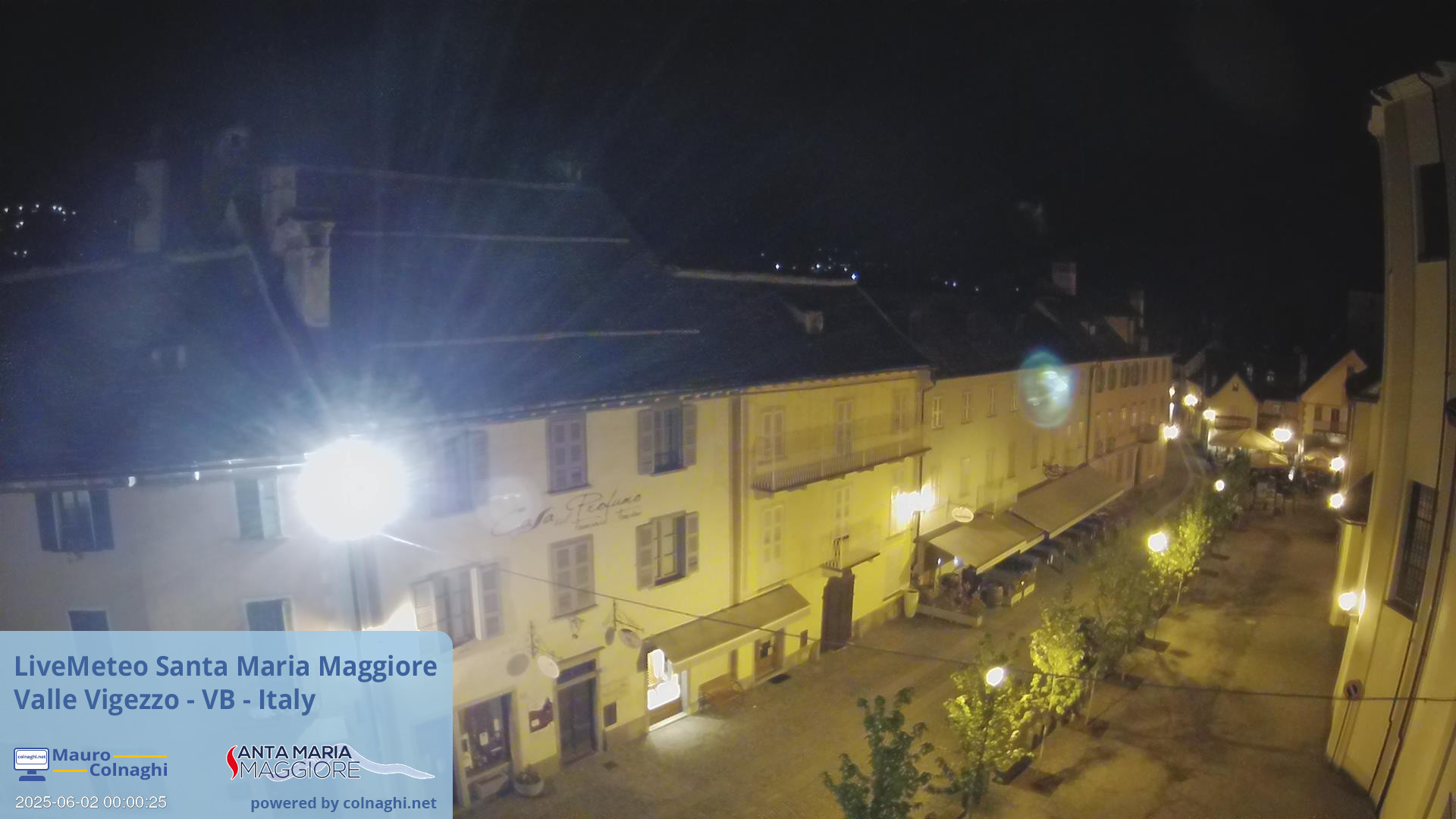 time-lapse frame, Santa Maria webcam