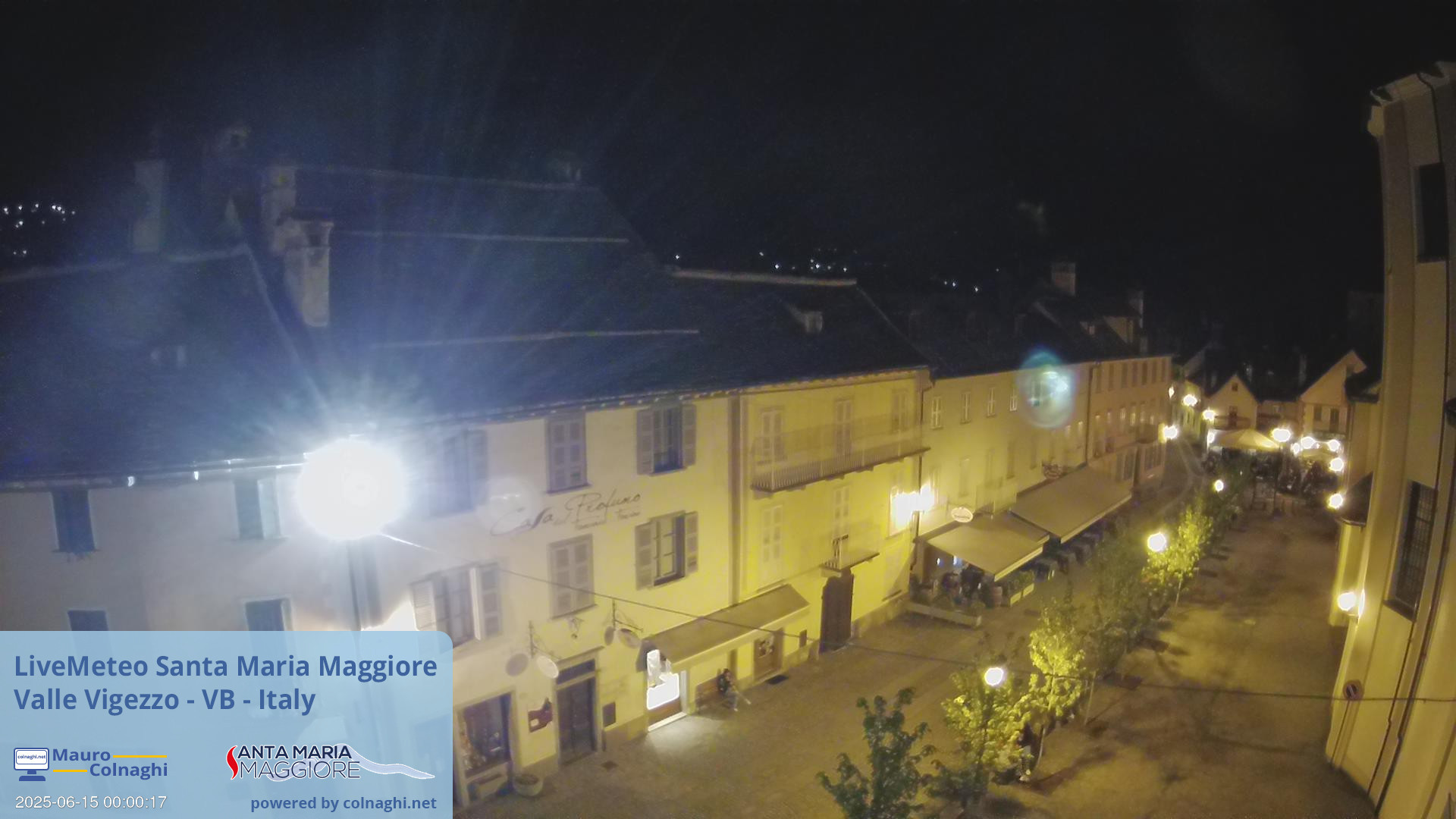 time-lapse frame, Santa Maria webcam