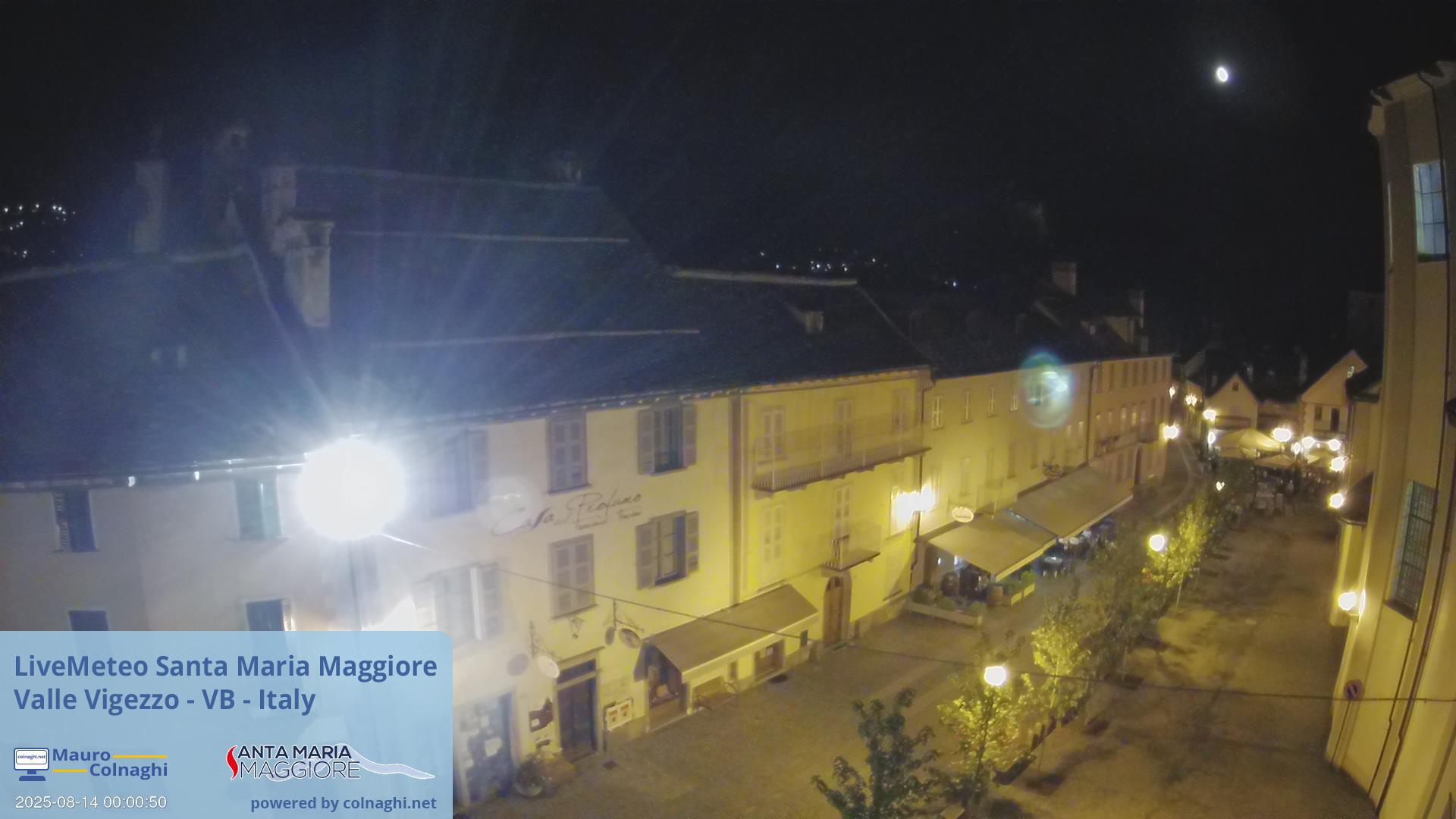 time-lapse frame, Santa Maria webcam