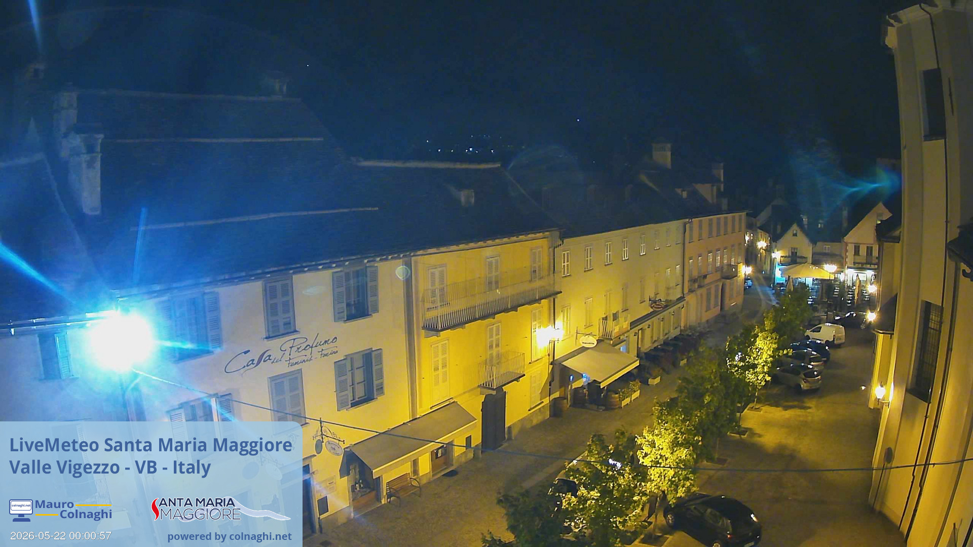 time-lapse frame, Santa Maria webcam