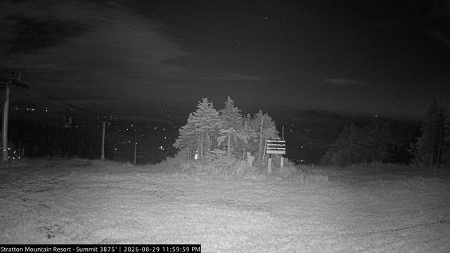 time-lapse frame, Stratton Summit webcam