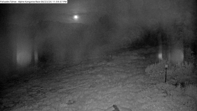 time-lapse frame, Palisades Tahoe Alpine Race webcam