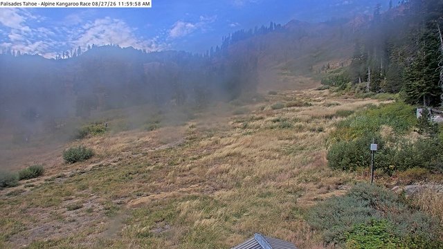 view from Palisades Tahoe Alpine Race on 2026-08-27