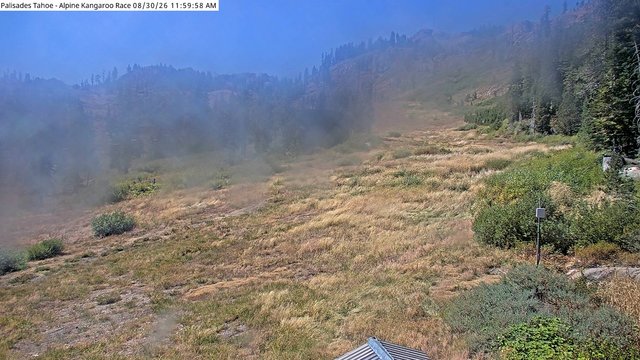 view from Palisades Tahoe Alpine Race on 2026-08-30