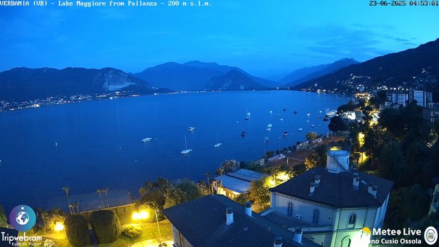 time-lapse frame, Verbania vista ovest webcam