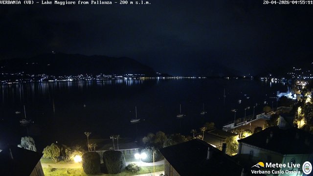 time-lapse frame, Verbania vista ovest webcam