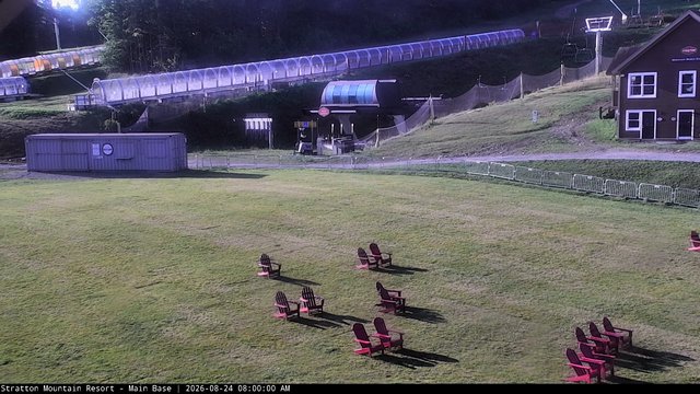 view from Stratton Main Base on 2026-08-24