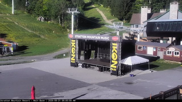 view from Stratton Main Base on 2026-08-31