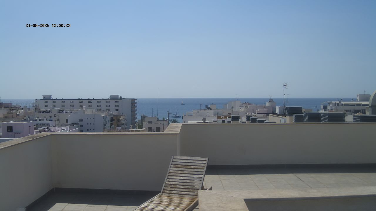 view from Santa Eulalia Wettercam on 2026-08-21
