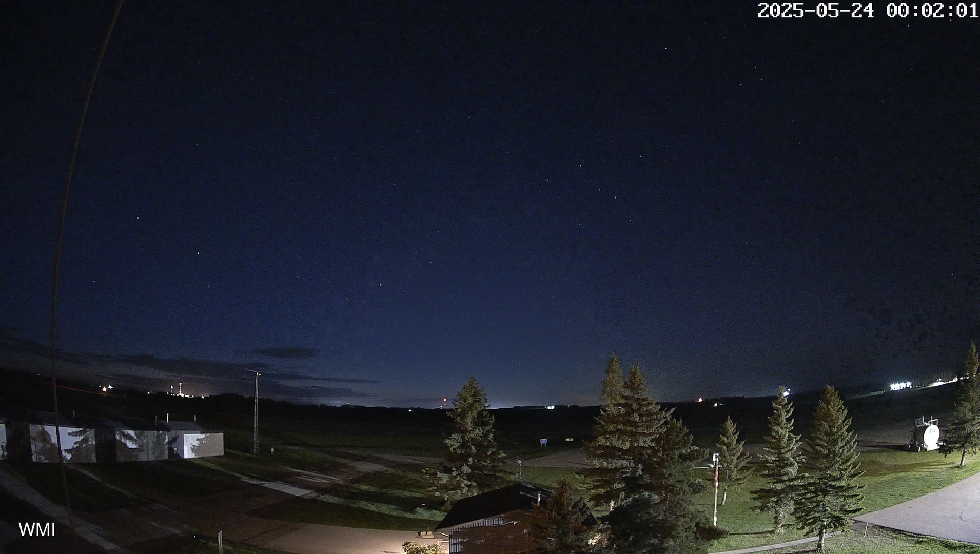 time-lapse frame, Olds Radar North webcam