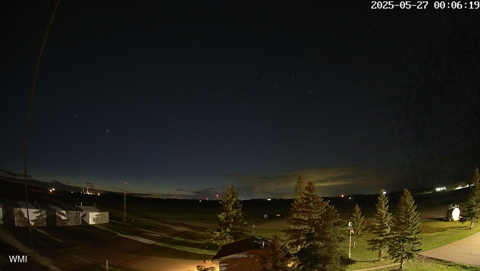 time-lapse frame, Olds Radar North webcam