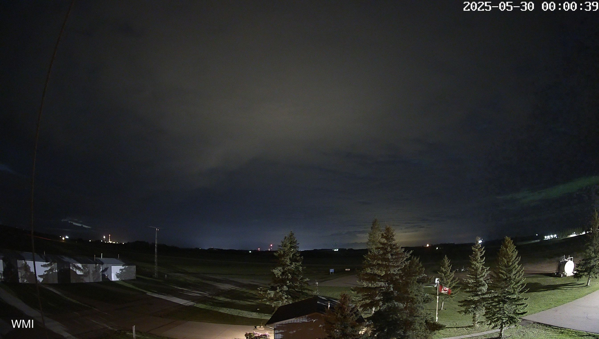 time-lapse frame, Olds Radar North webcam