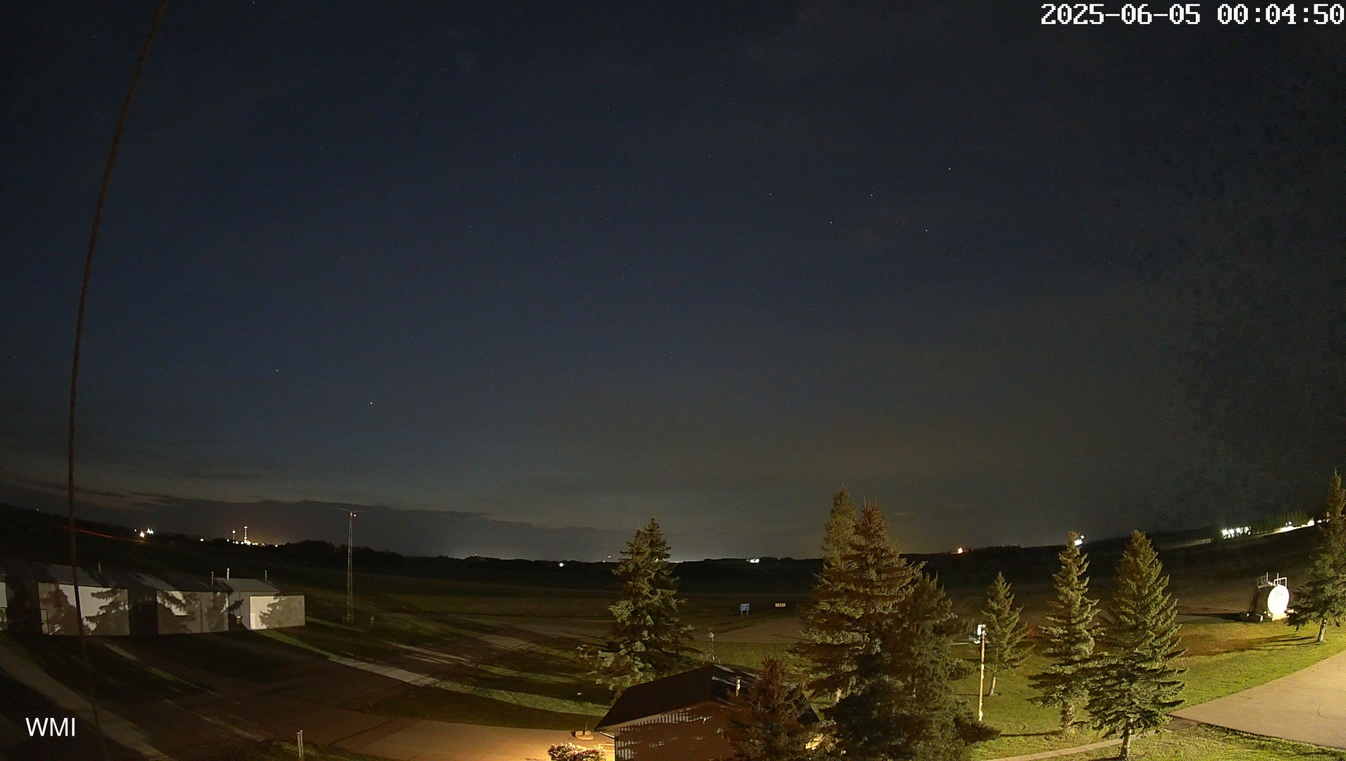 time-lapse frame, Olds Radar North webcam