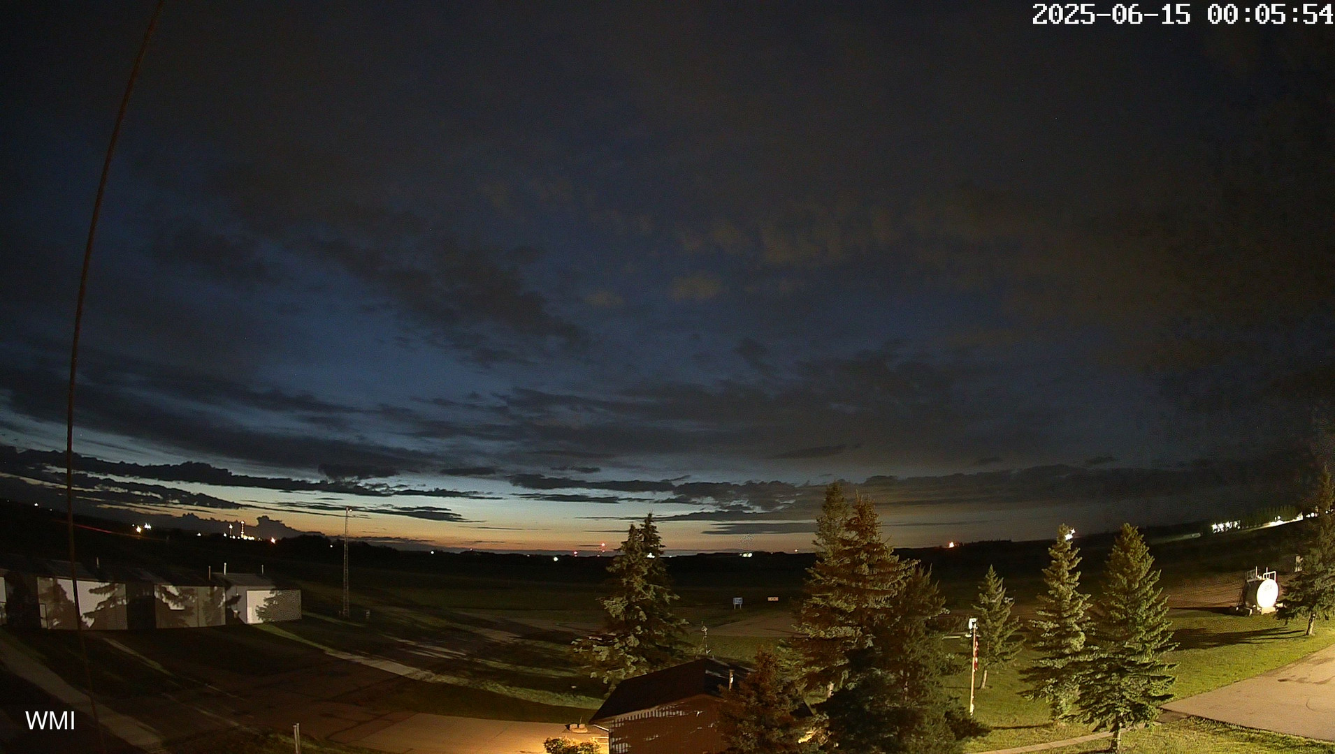 time-lapse frame, Olds Radar North webcam