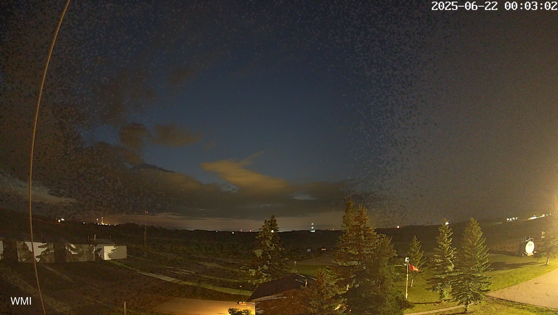 time-lapse frame, Olds Radar North webcam