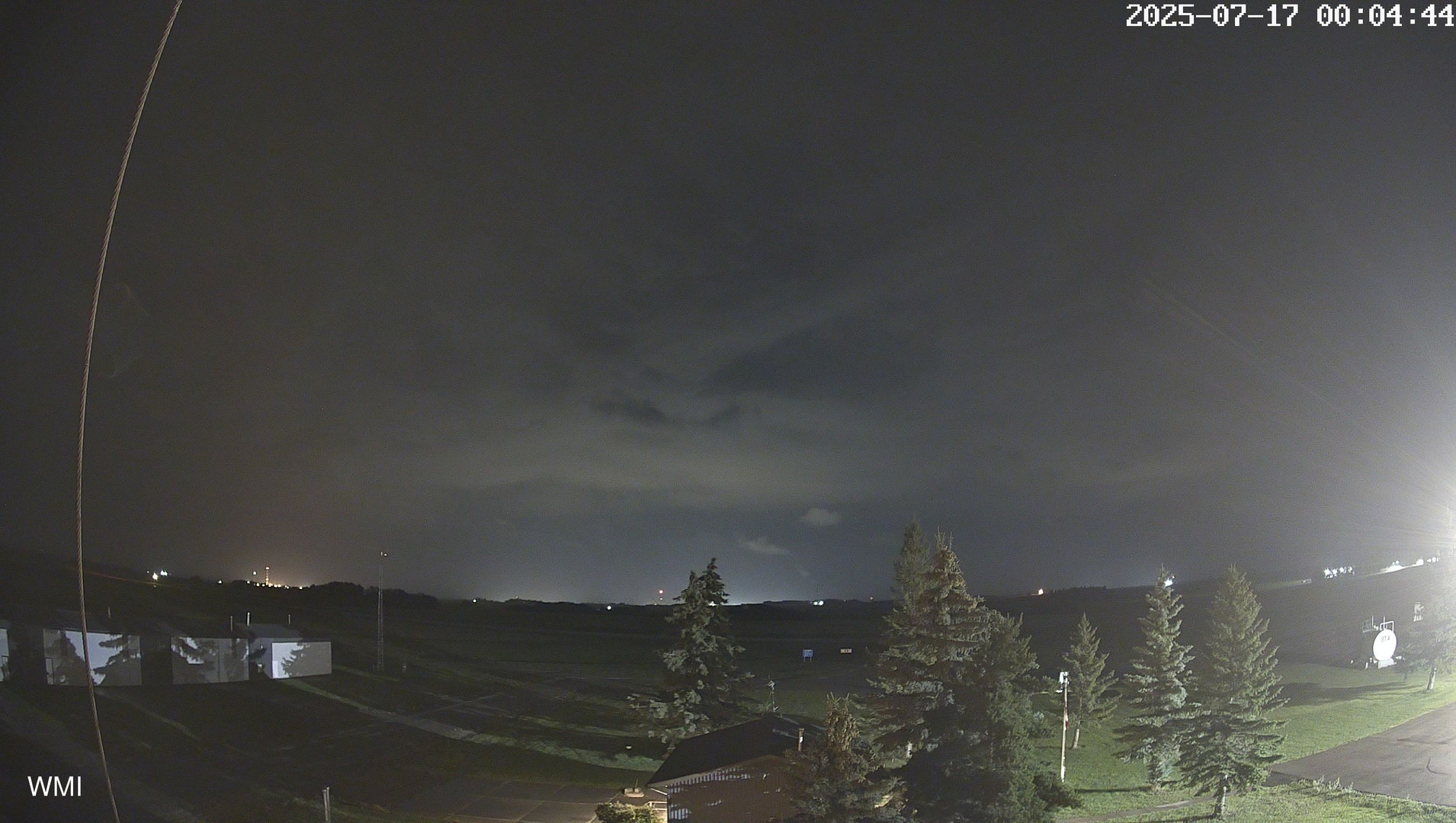time-lapse frame, Olds Radar North webcam