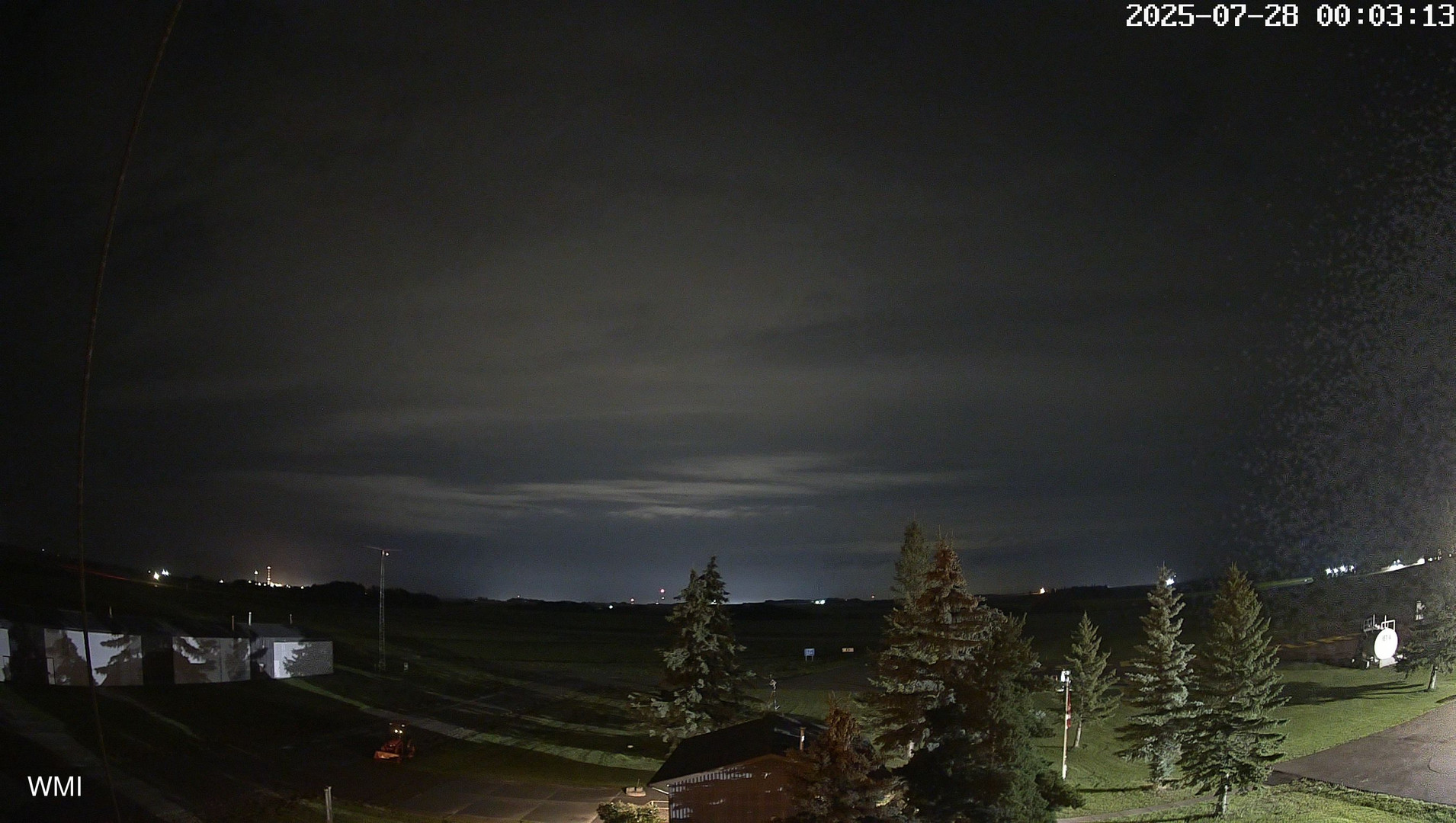 time-lapse frame, Olds Radar North webcam