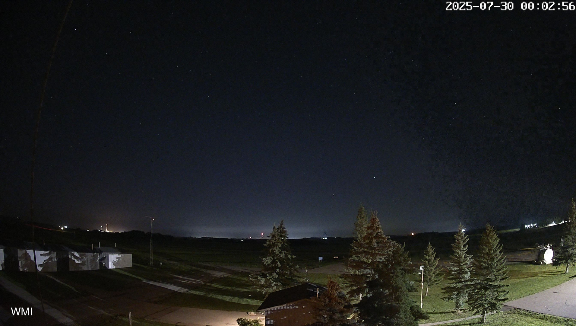 time-lapse frame, Olds Radar North webcam