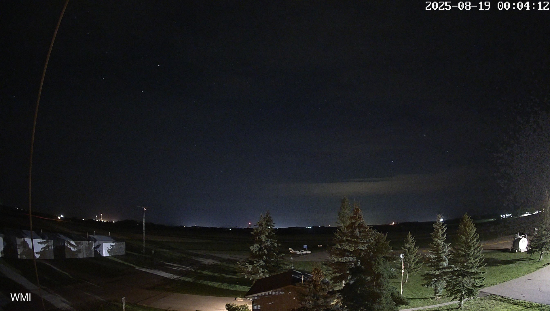 time-lapse frame, Olds Radar North webcam