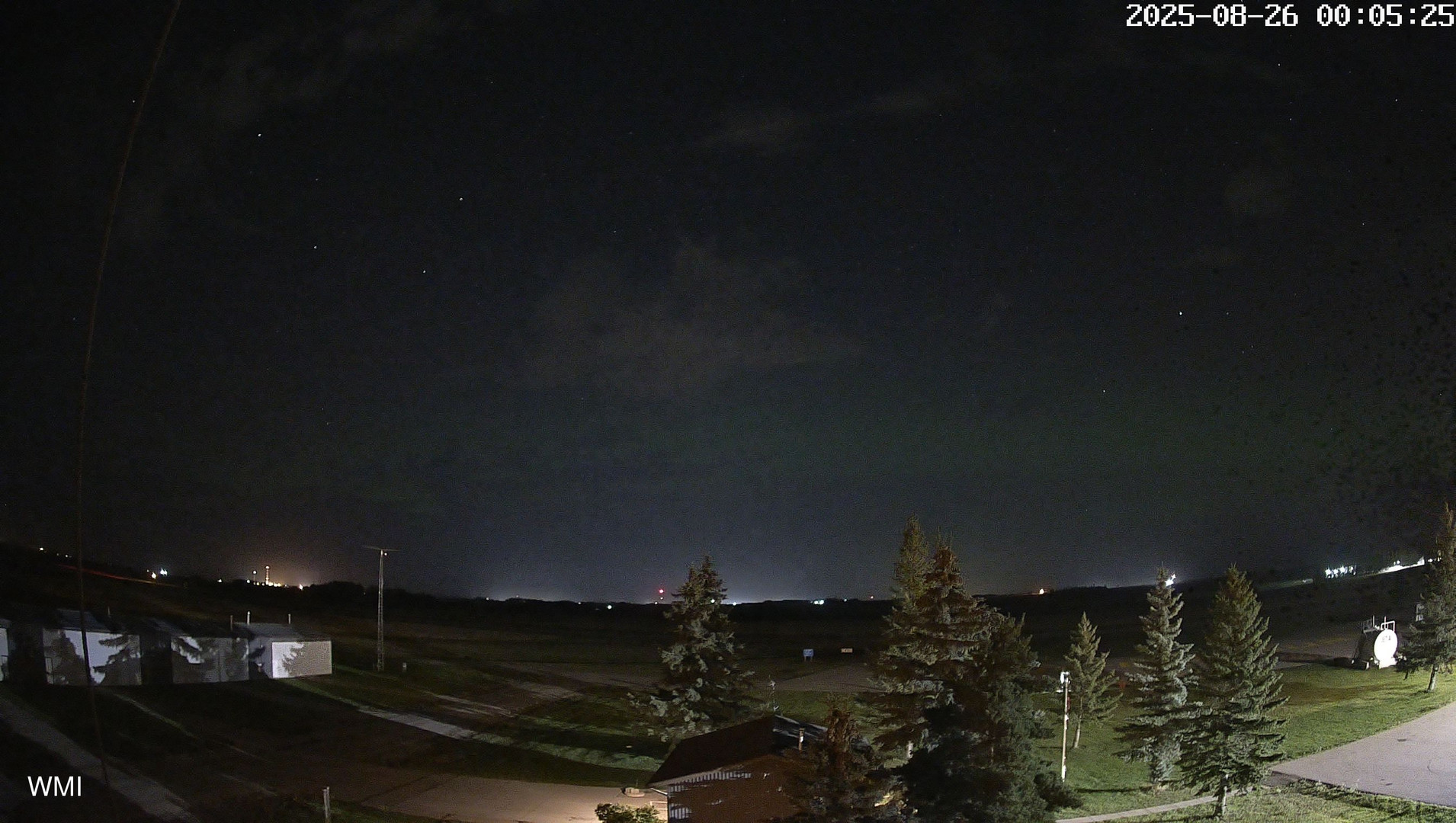 time-lapse frame, Olds Radar North webcam