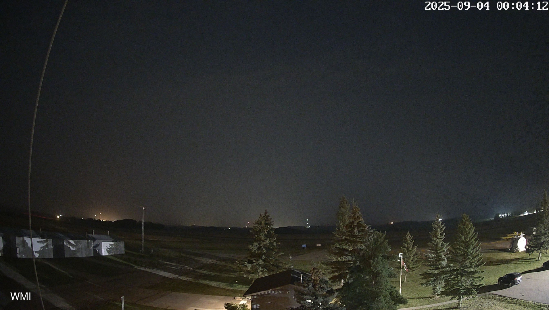 time-lapse frame, Olds Radar North webcam