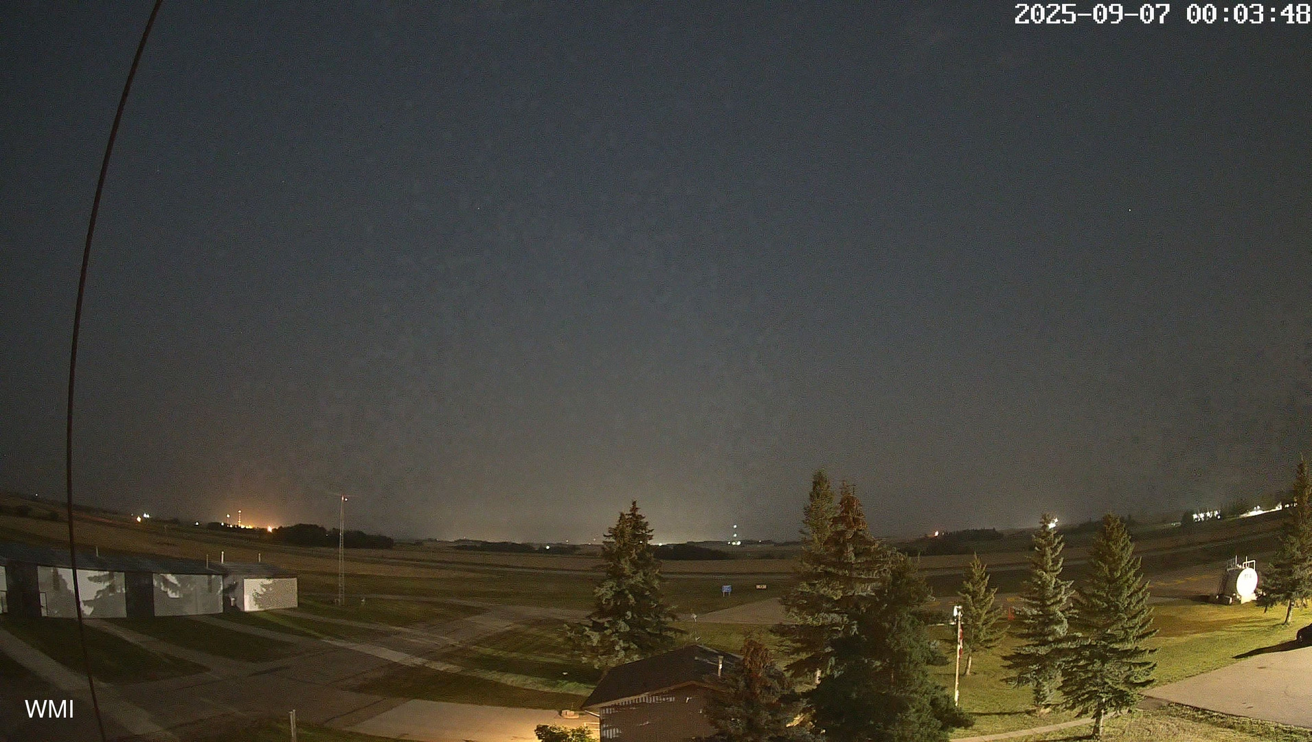 time-lapse frame, Olds Radar North webcam