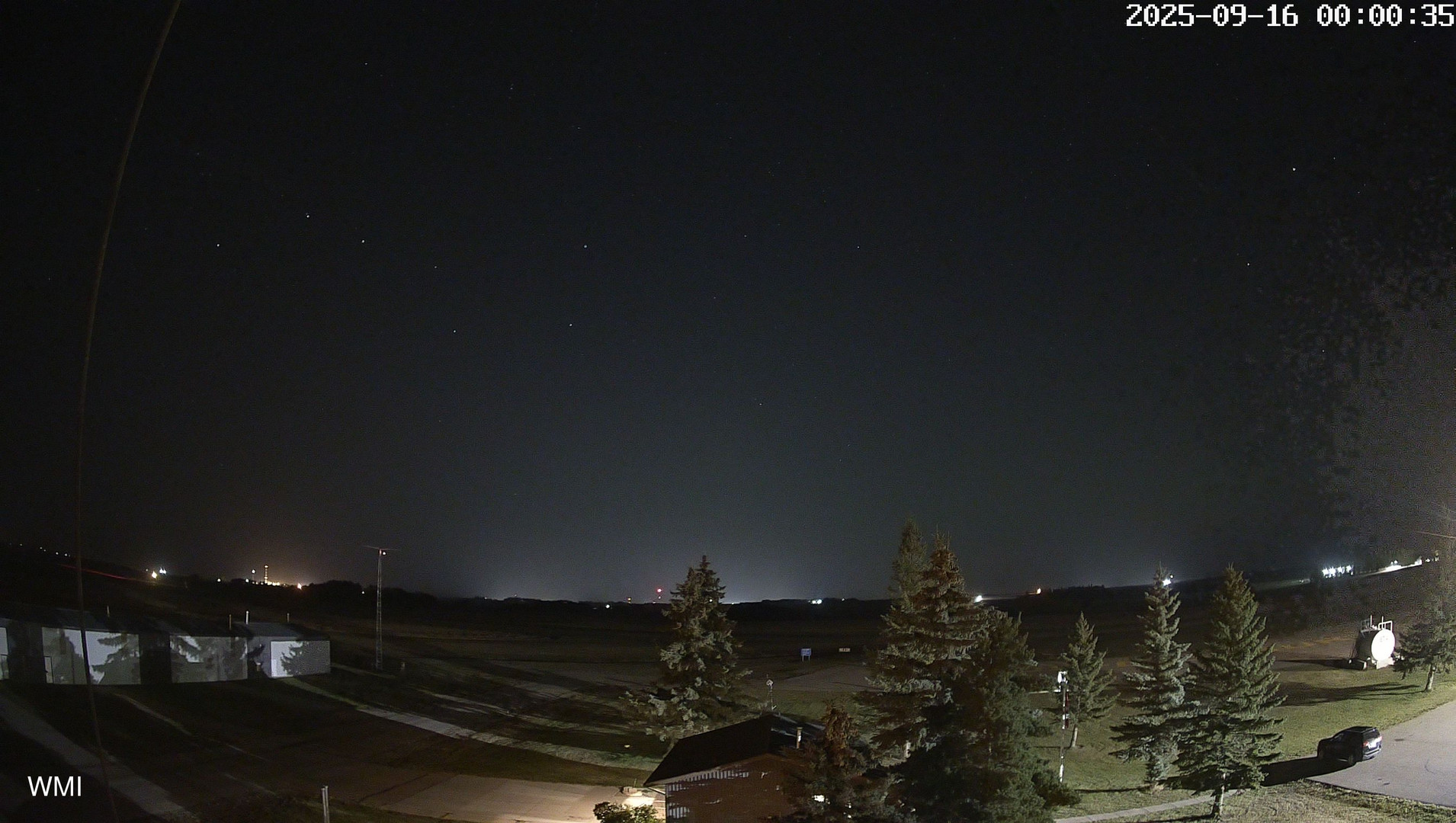 time-lapse frame, Olds Radar North webcam