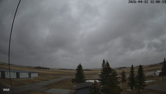 view from Olds Radar North on 2026-04-12