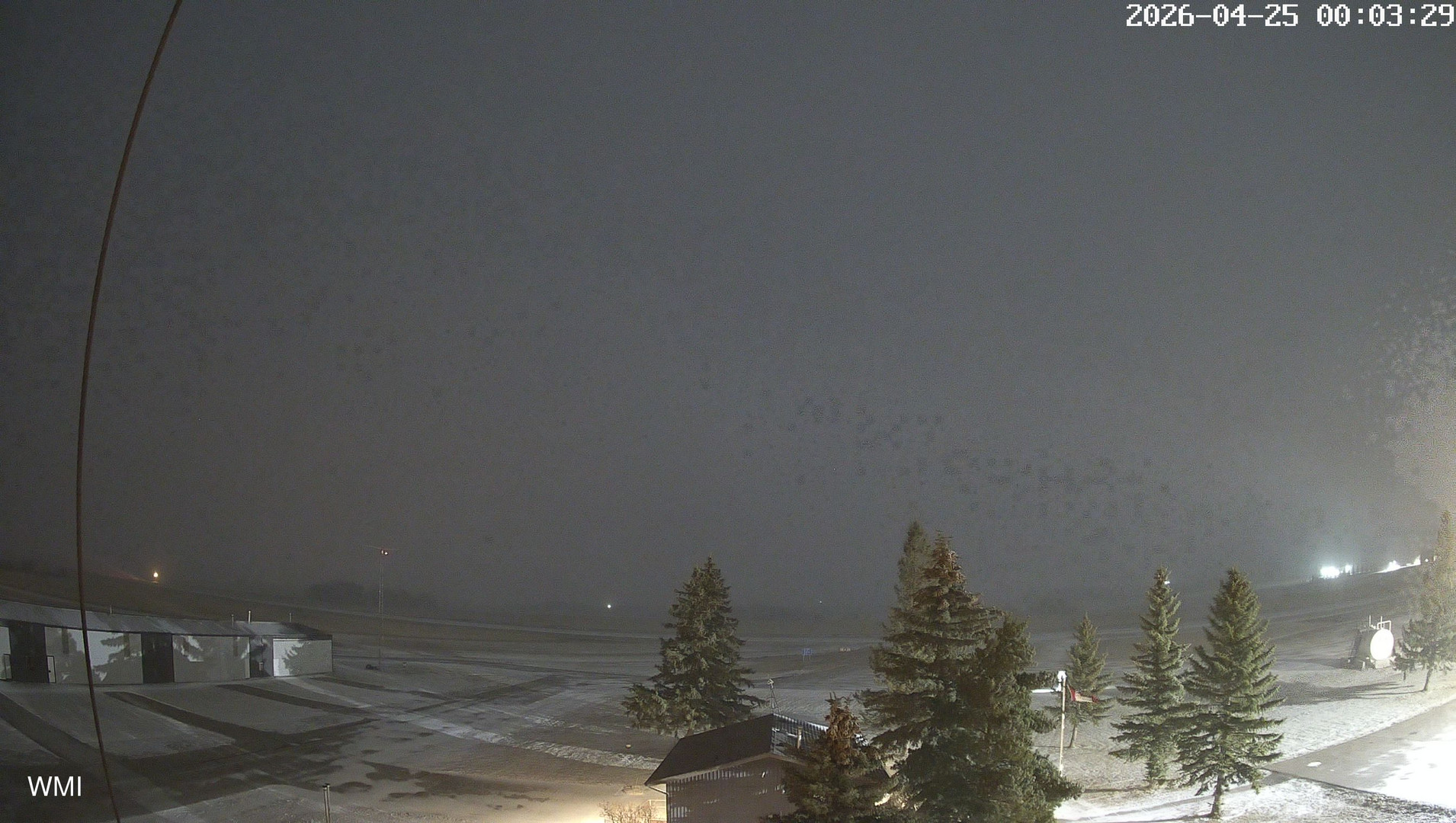 time-lapse frame, Olds Radar North webcam