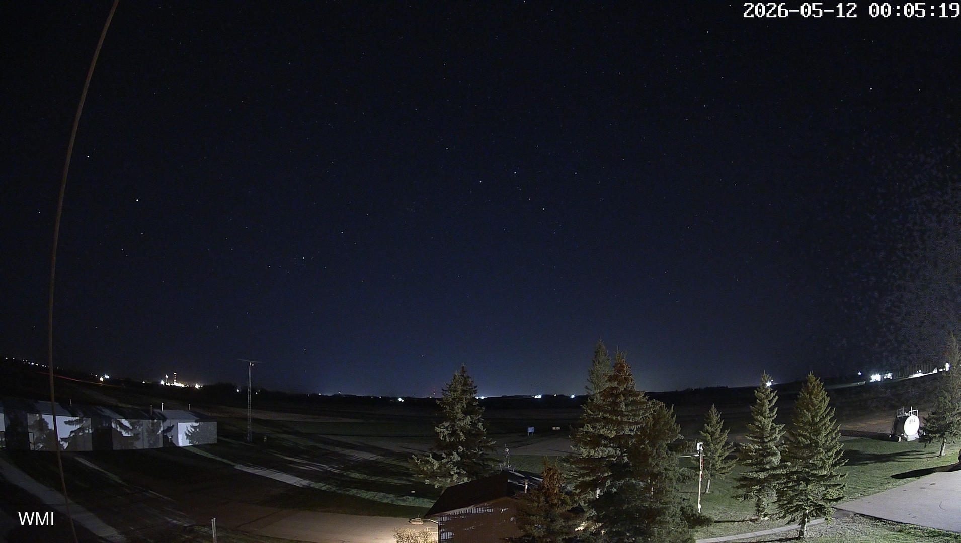 time-lapse frame, Olds Radar North webcam