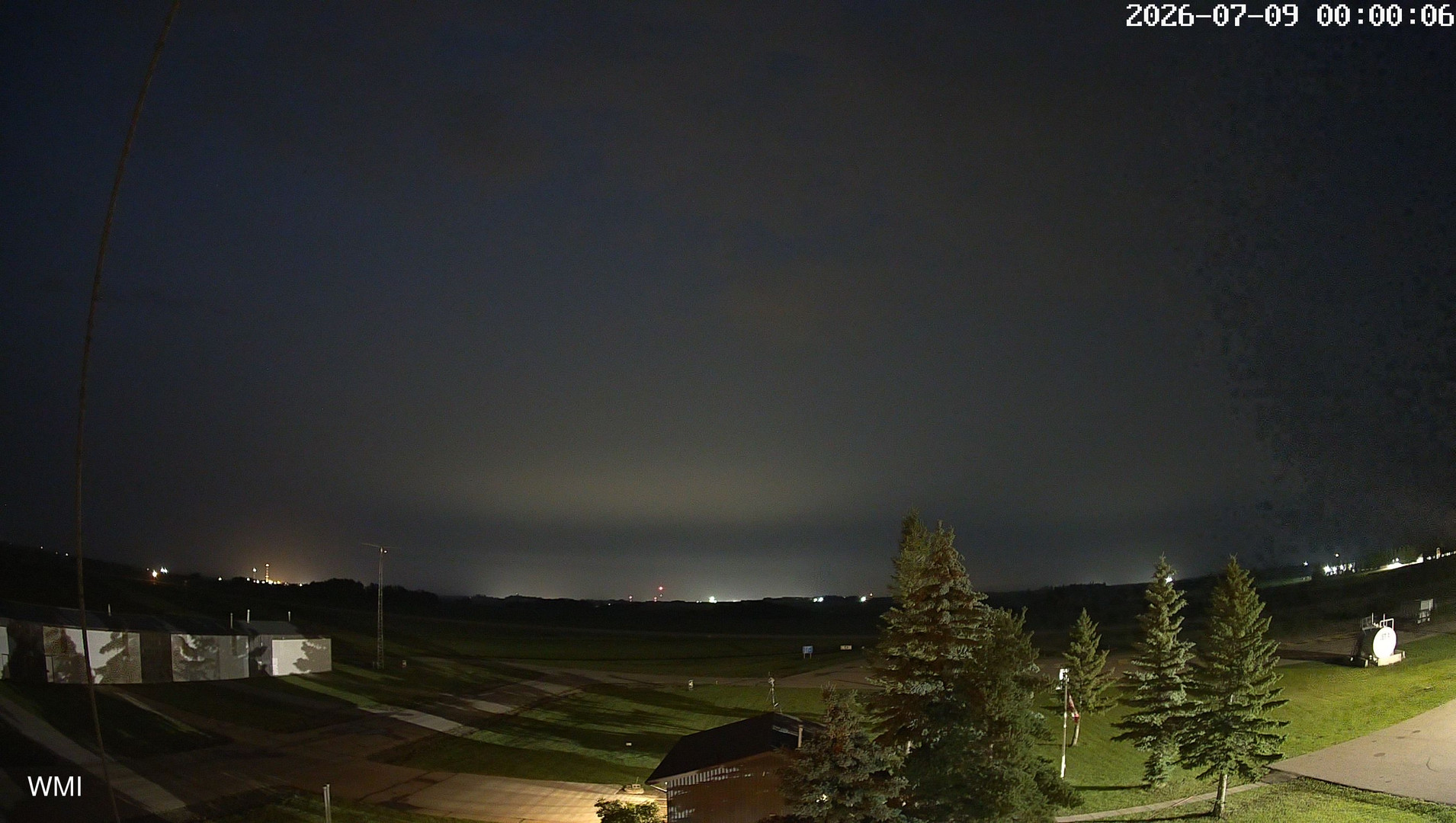 time-lapse frame, Olds Radar North webcam