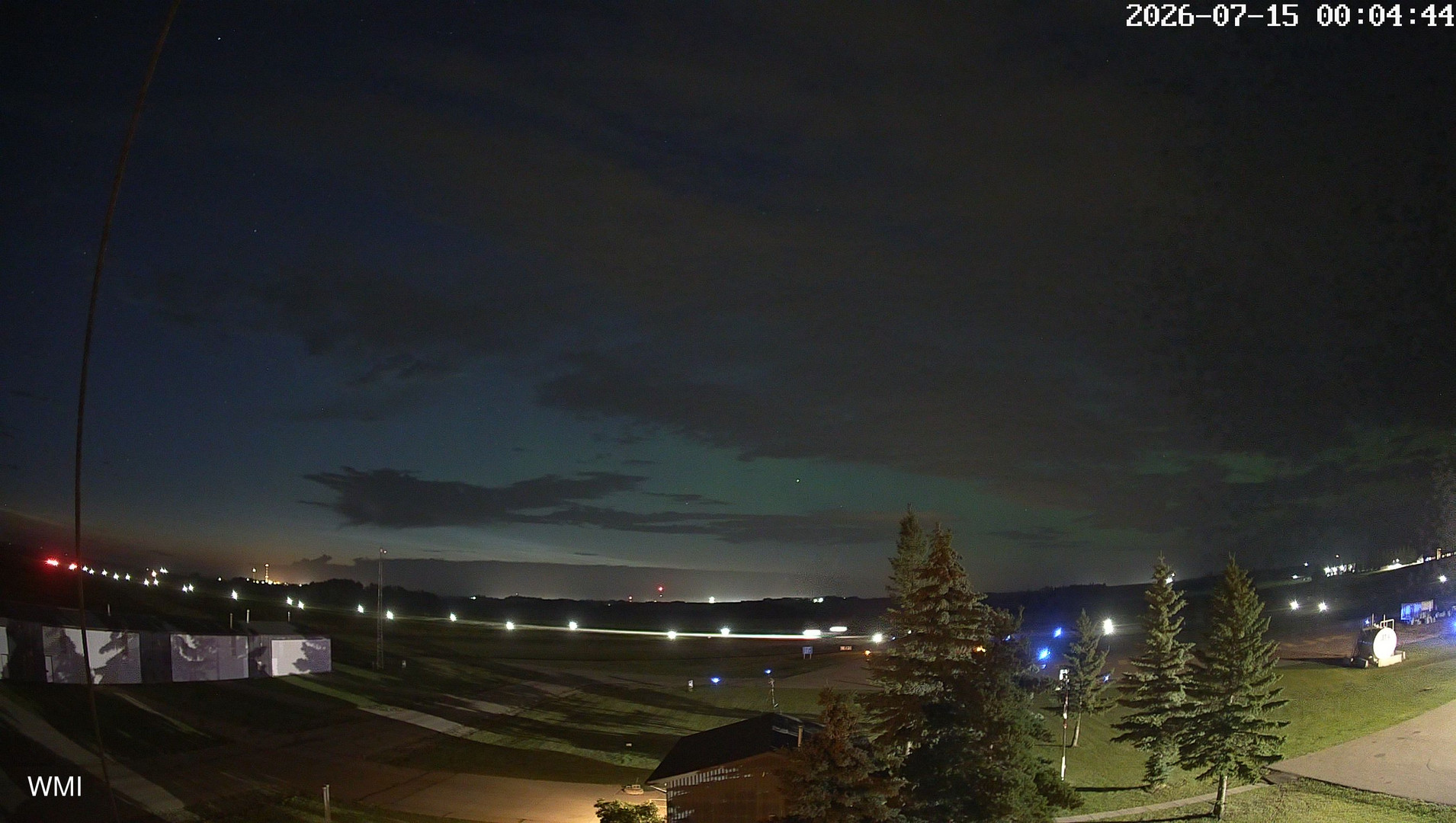 time-lapse frame, Olds Radar North webcam