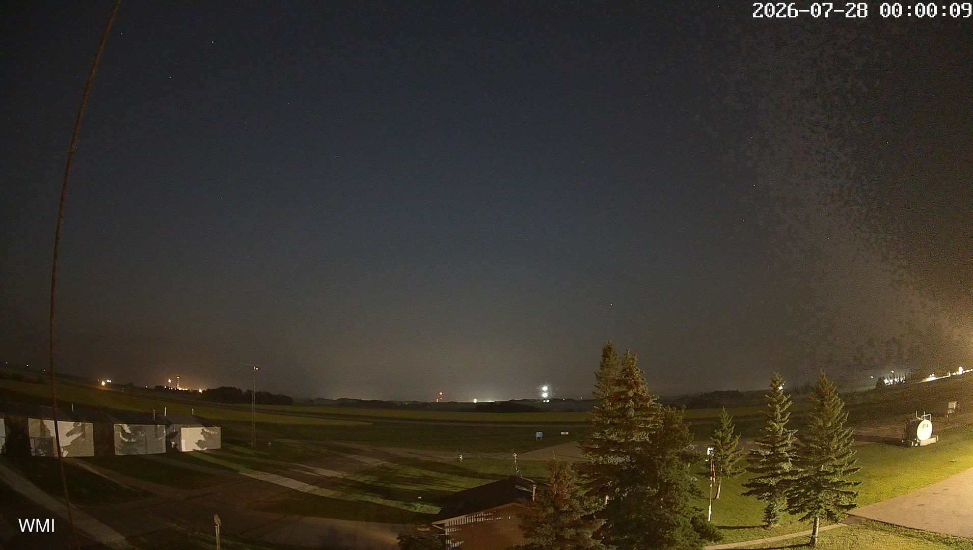 time-lapse frame, Olds Radar North webcam