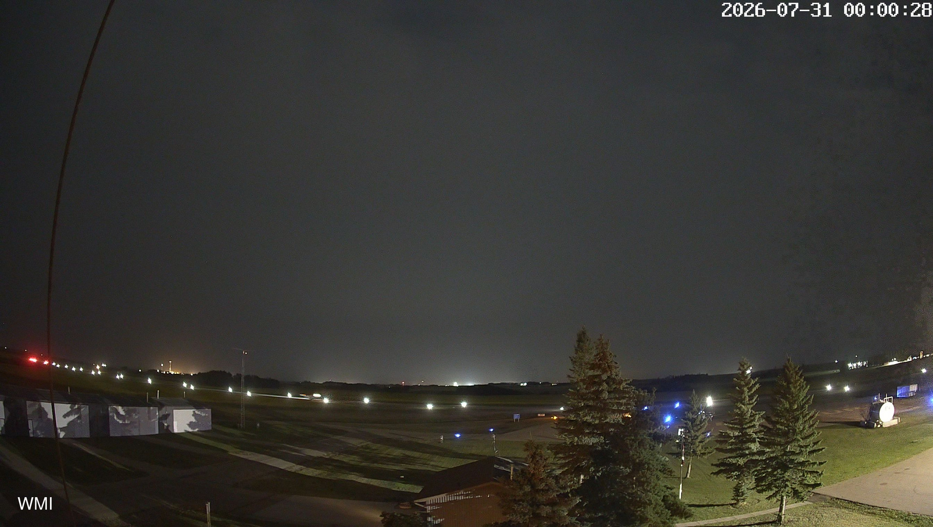 time-lapse frame, Olds Radar North webcam