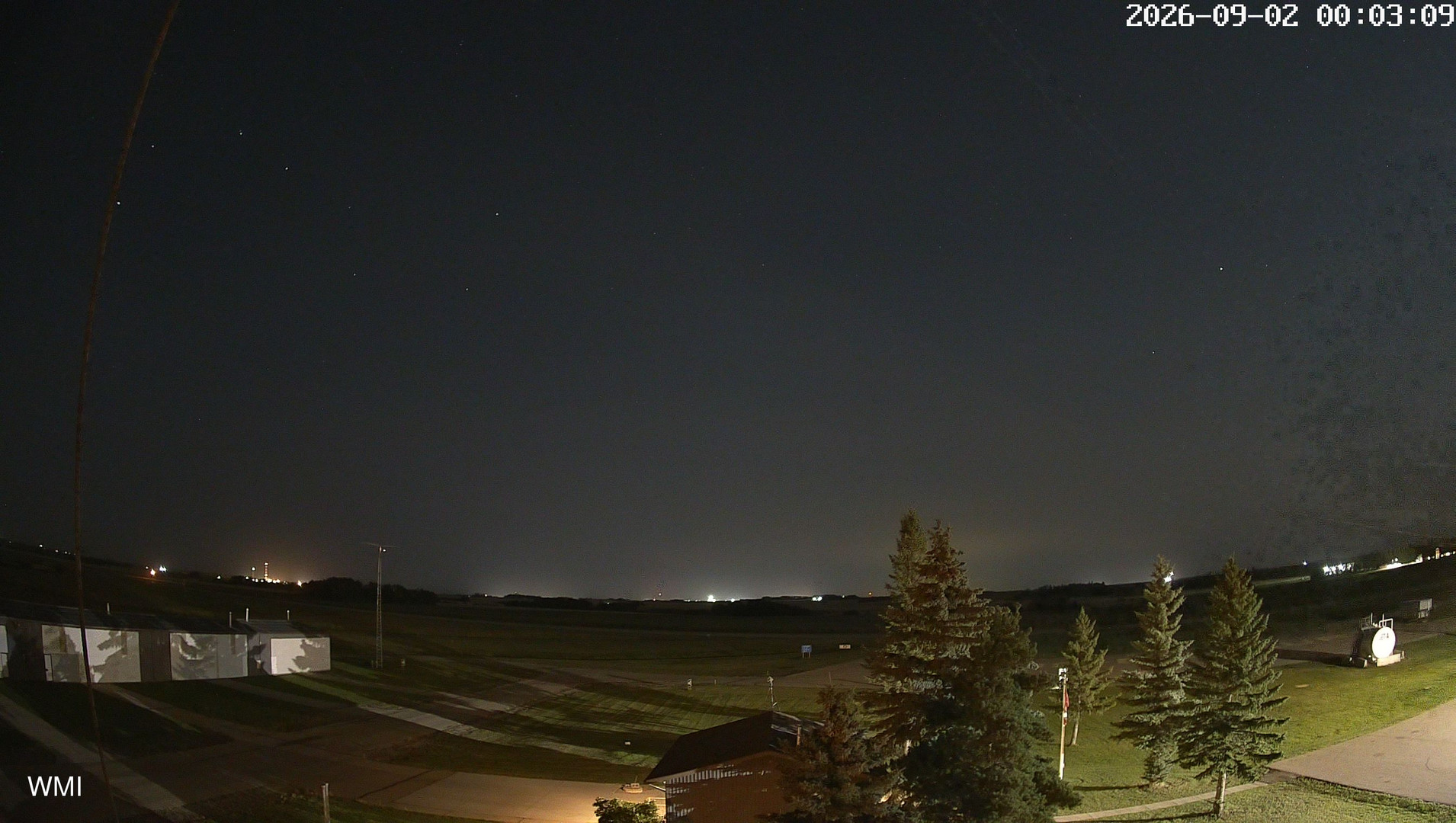 time-lapse frame, Olds Radar North webcam