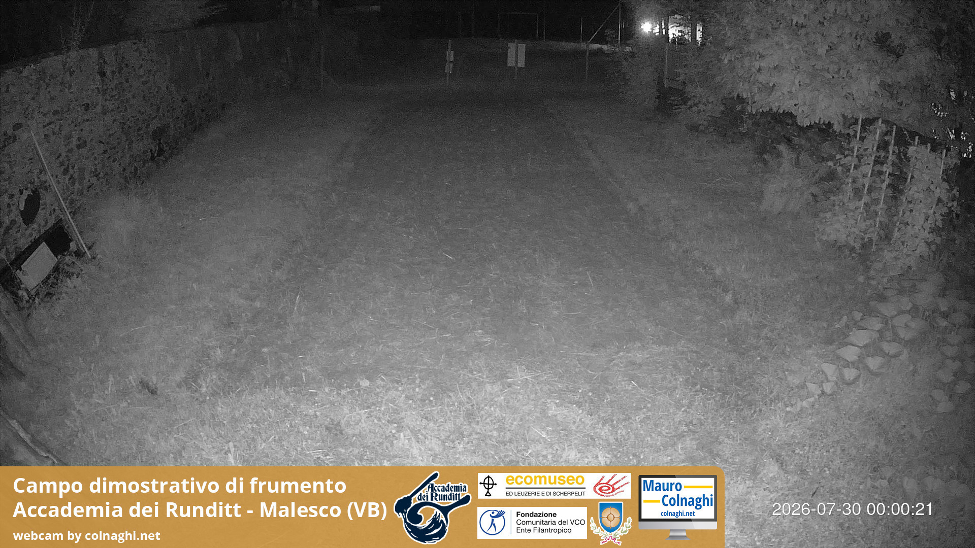 time-lapse frame, Grano webcam