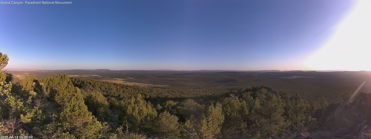 time-lapse frame, Mt Dellenbaugh - North Vista webcam