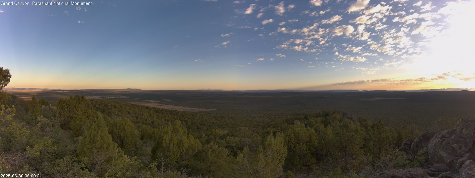 time-lapse frame, Mt Dellenbaugh - North Vista webcam