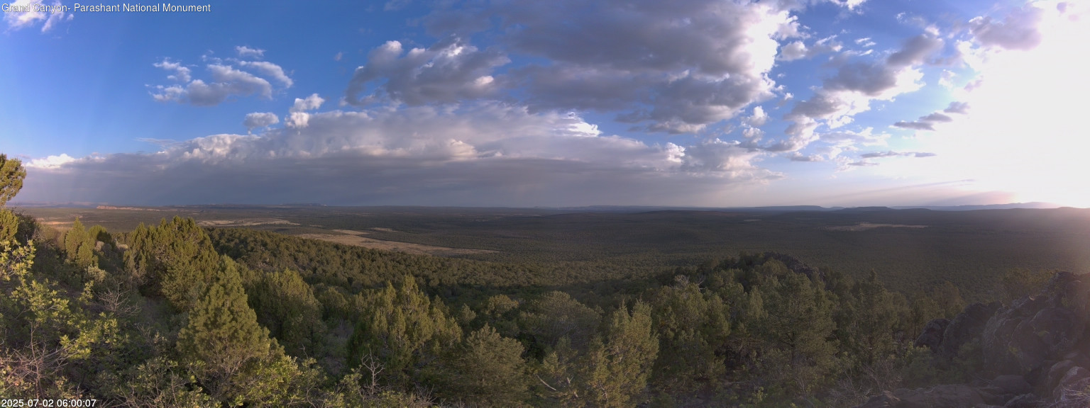 time-lapse frame, Mt Dellenbaugh - North Vista webcam